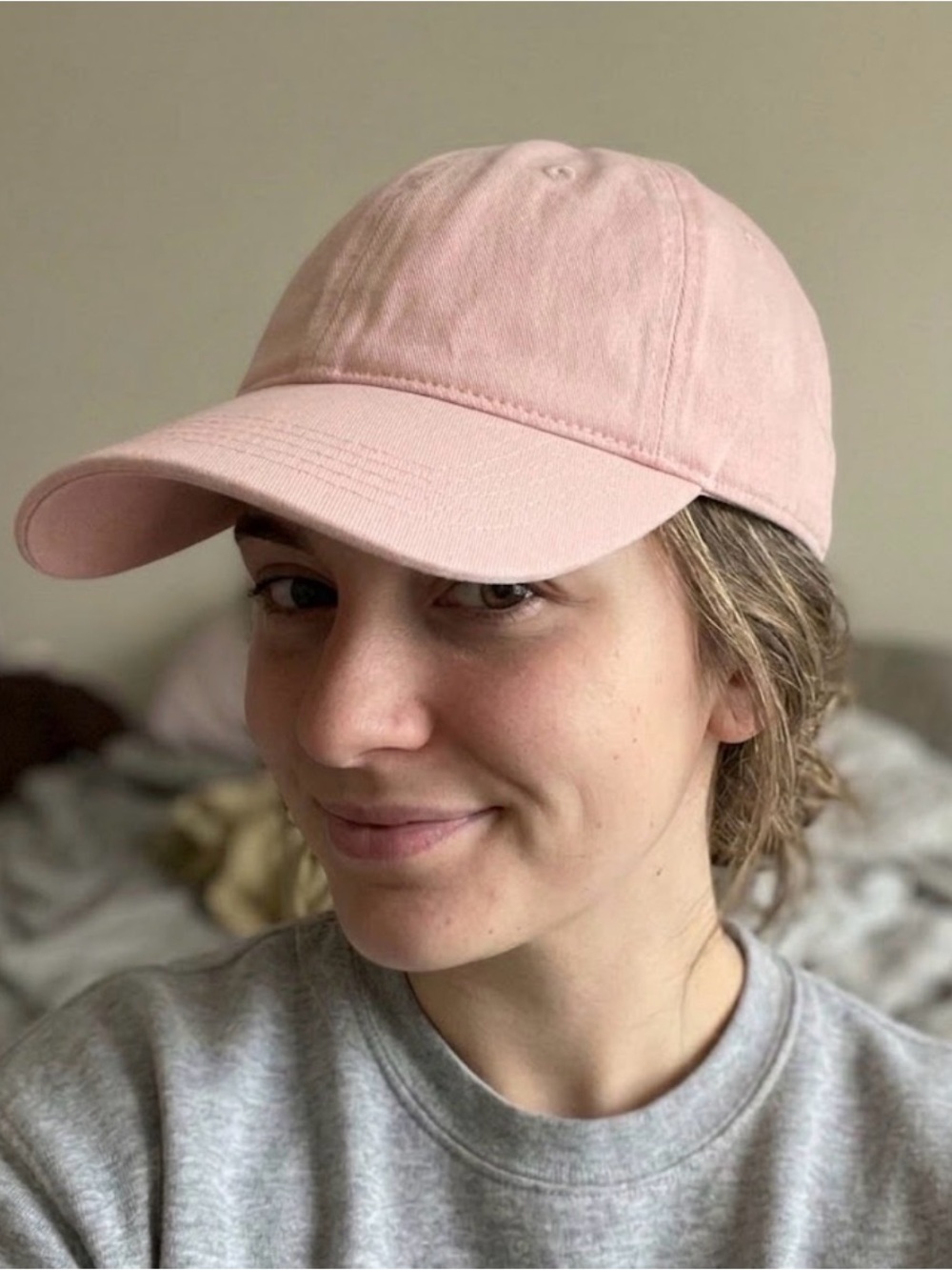 Universal Thread Blush Pink Cotton Baseball Cap